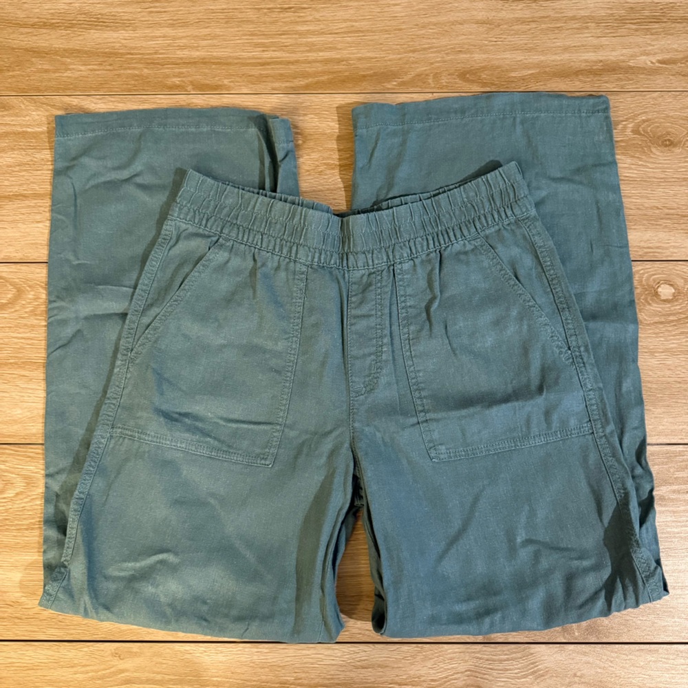 Womens St. John Bay Green Trousers Size Medium